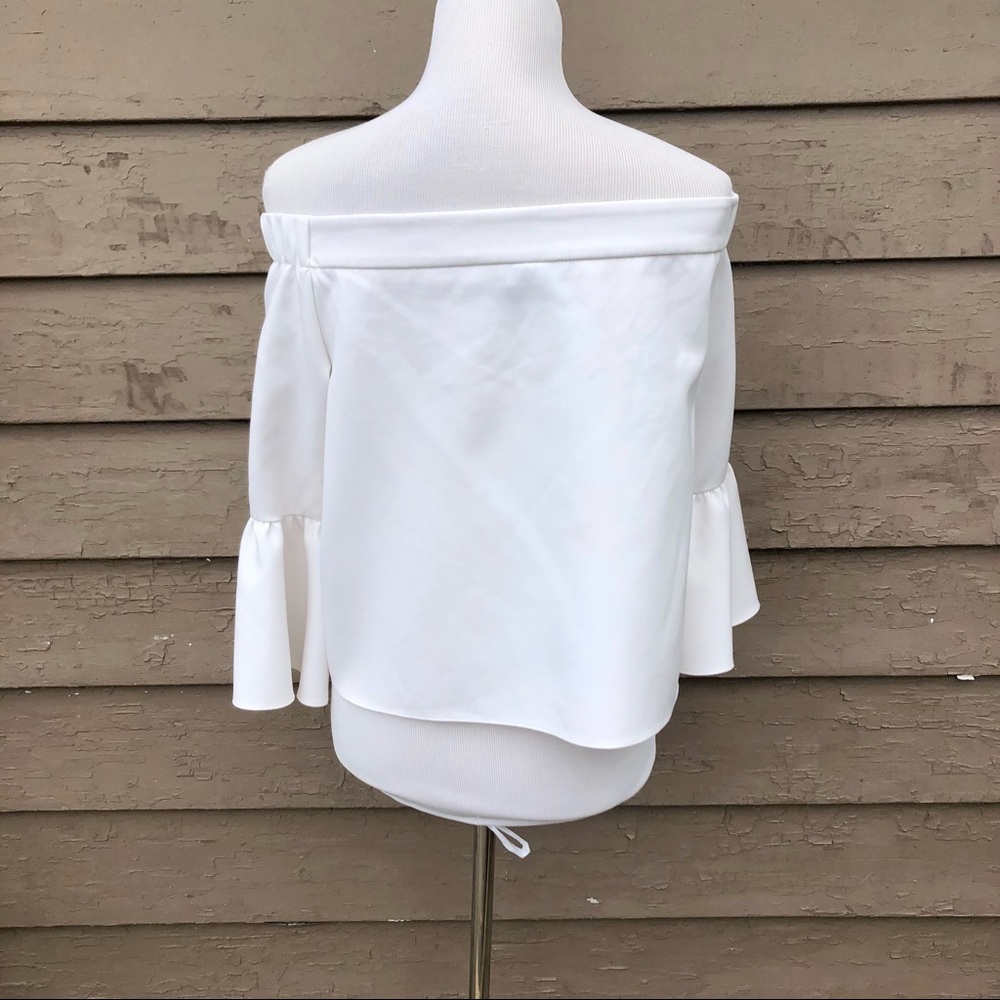 ASOS off shoulder bell sleeves top! - Picture 5 of 6